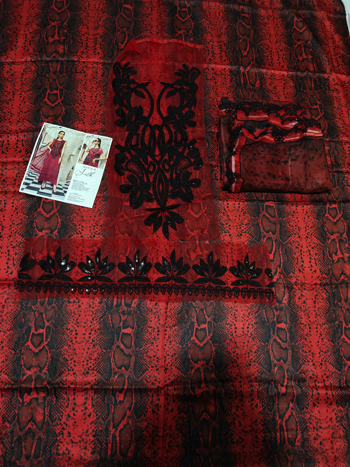full embroiderd three piece article lawn