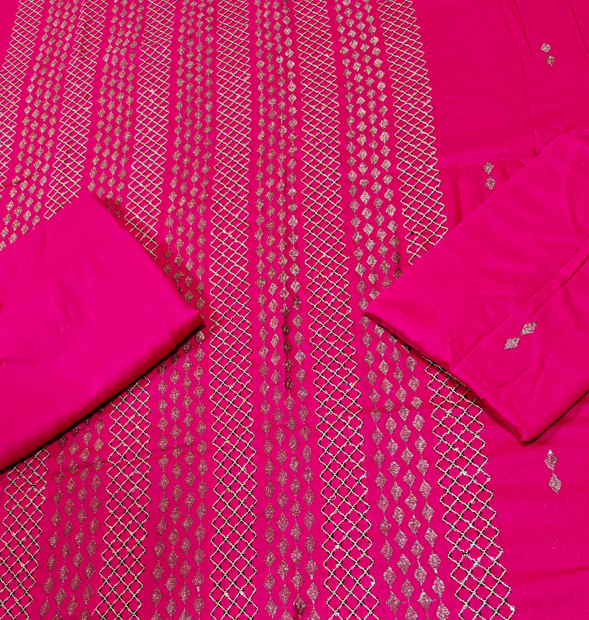 Full embroidred two piece article ti581