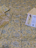 Three piece embroiderd lawn article ac1